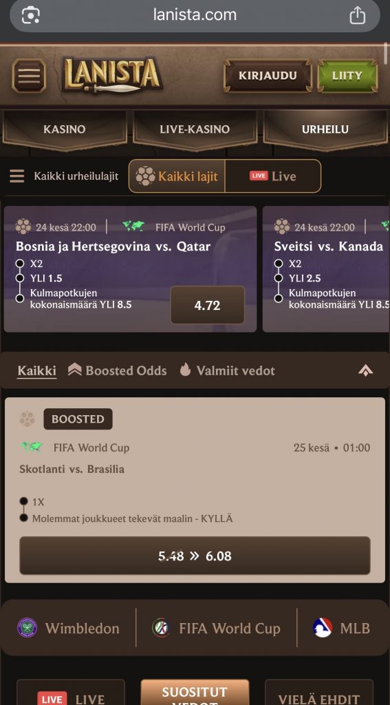 Kasinot ilman lisenssiä ja niiden vedonlyöntiosiot