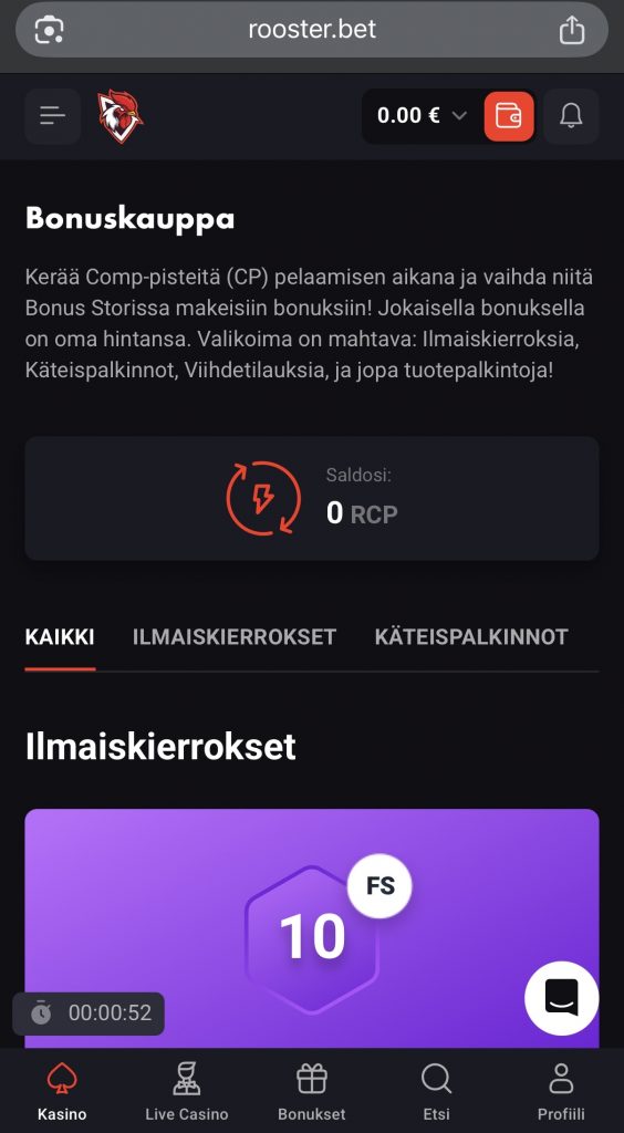 Virolaiset kasinot ja niiden tarjoama bonuskauppa